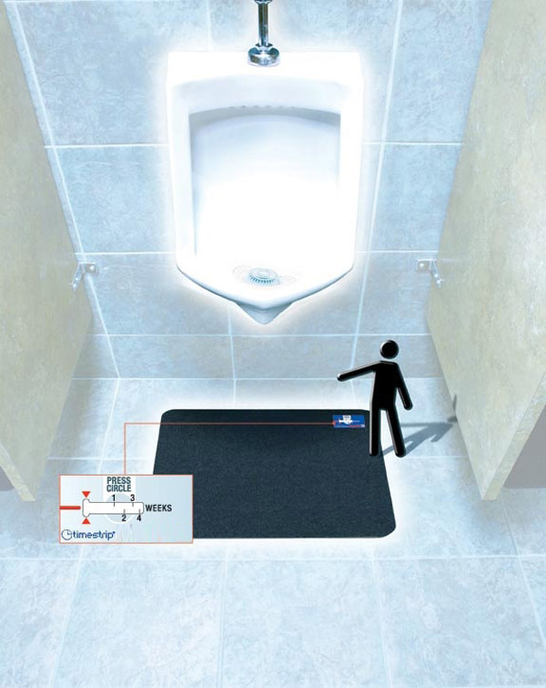 Classic Disposable Urinal Mats are Urinal Mats by