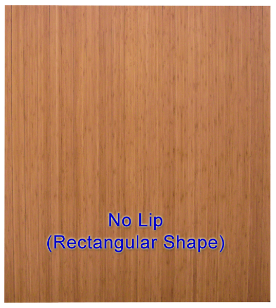 3/16" Thick Bamboo Chair Mats are Bamboo Desk Chair Mats by FloorMats