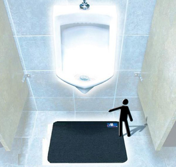 Classic Disposable Urinal Mats are Urinal Mats by